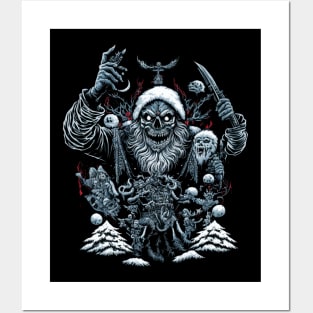 Horror Christmas Posters and Art